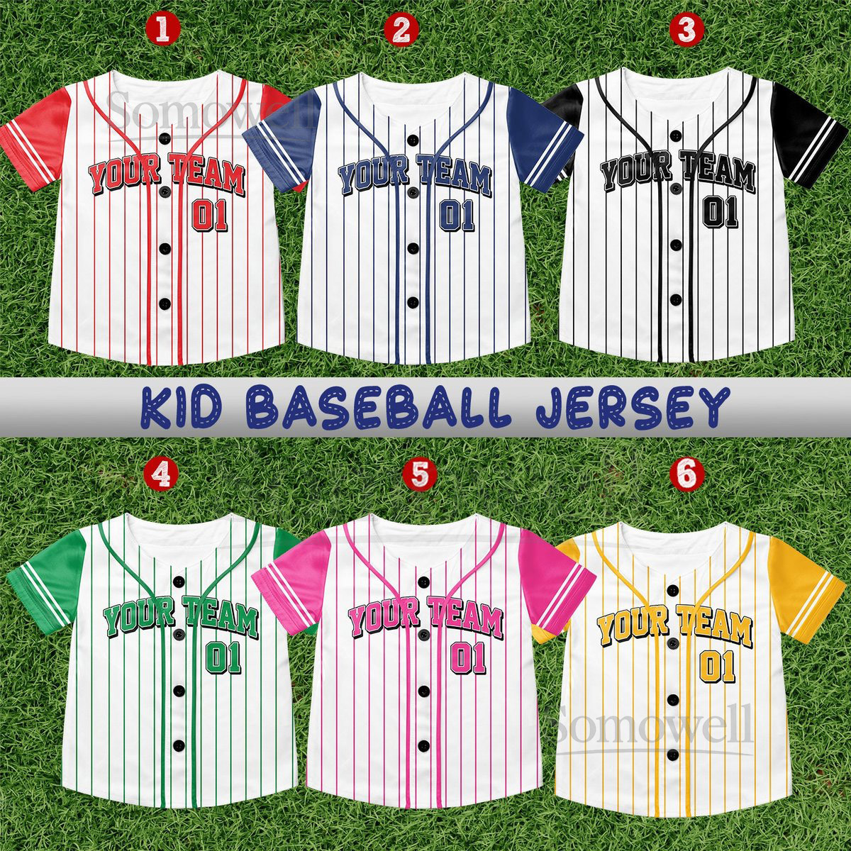 Personalized Team Name And Number Baseball Jersey Custom Youth Kid Baseball Jersey Baseball Jersey Uniform For Baseball Fans Lovers_614