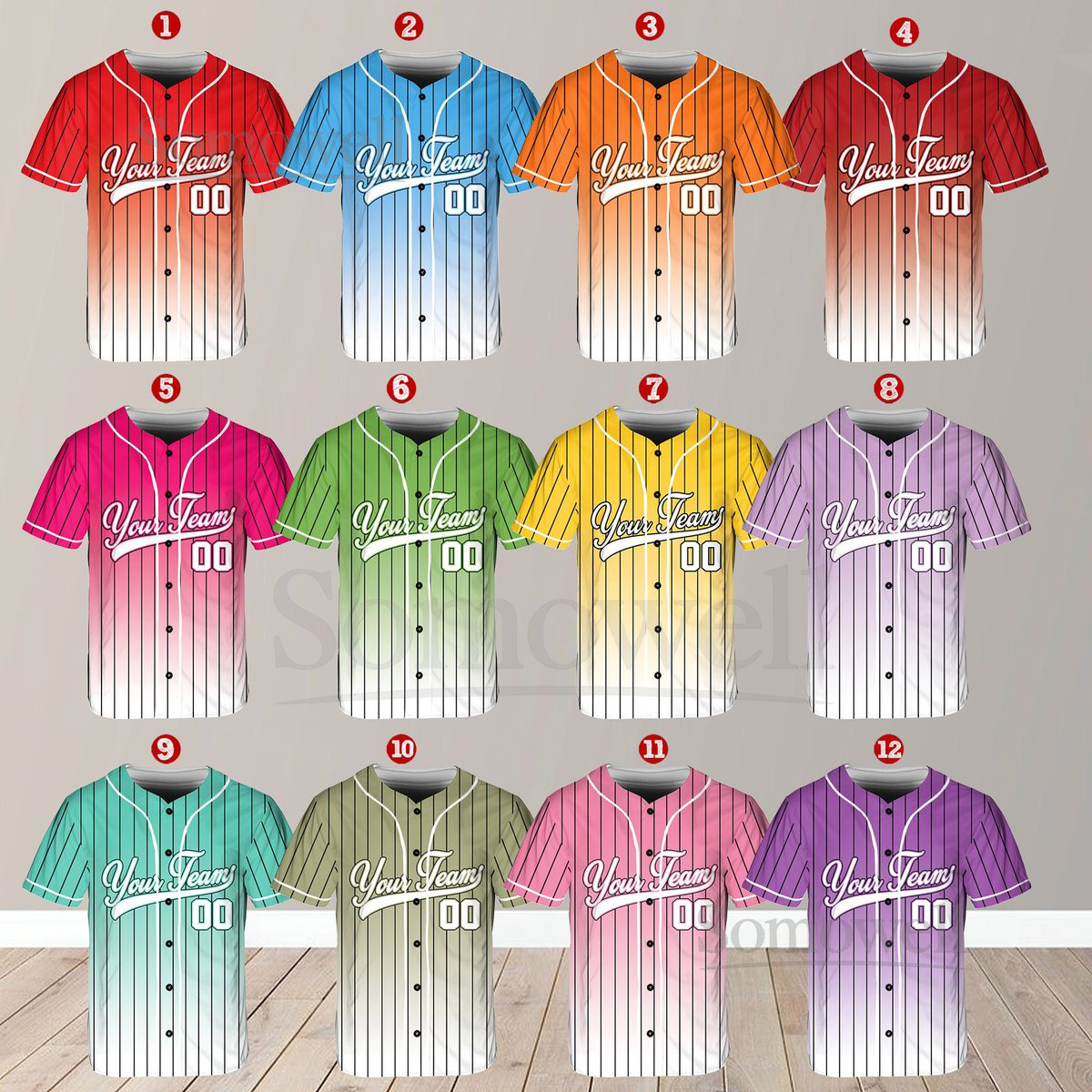 Personalized Team Name And Number Baseball Jersey Custom Baseball Jersey Shirt Baseball Jersey Uniform For Baseball Fans Baseball Lovers_497