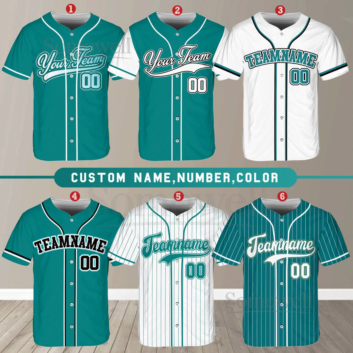 Personalized Team Name And Number Baseball Jersey Custom Baseball Jersey Shirt Baseball Jersey Uniform For Baseball Fans Baseball Lovers_500