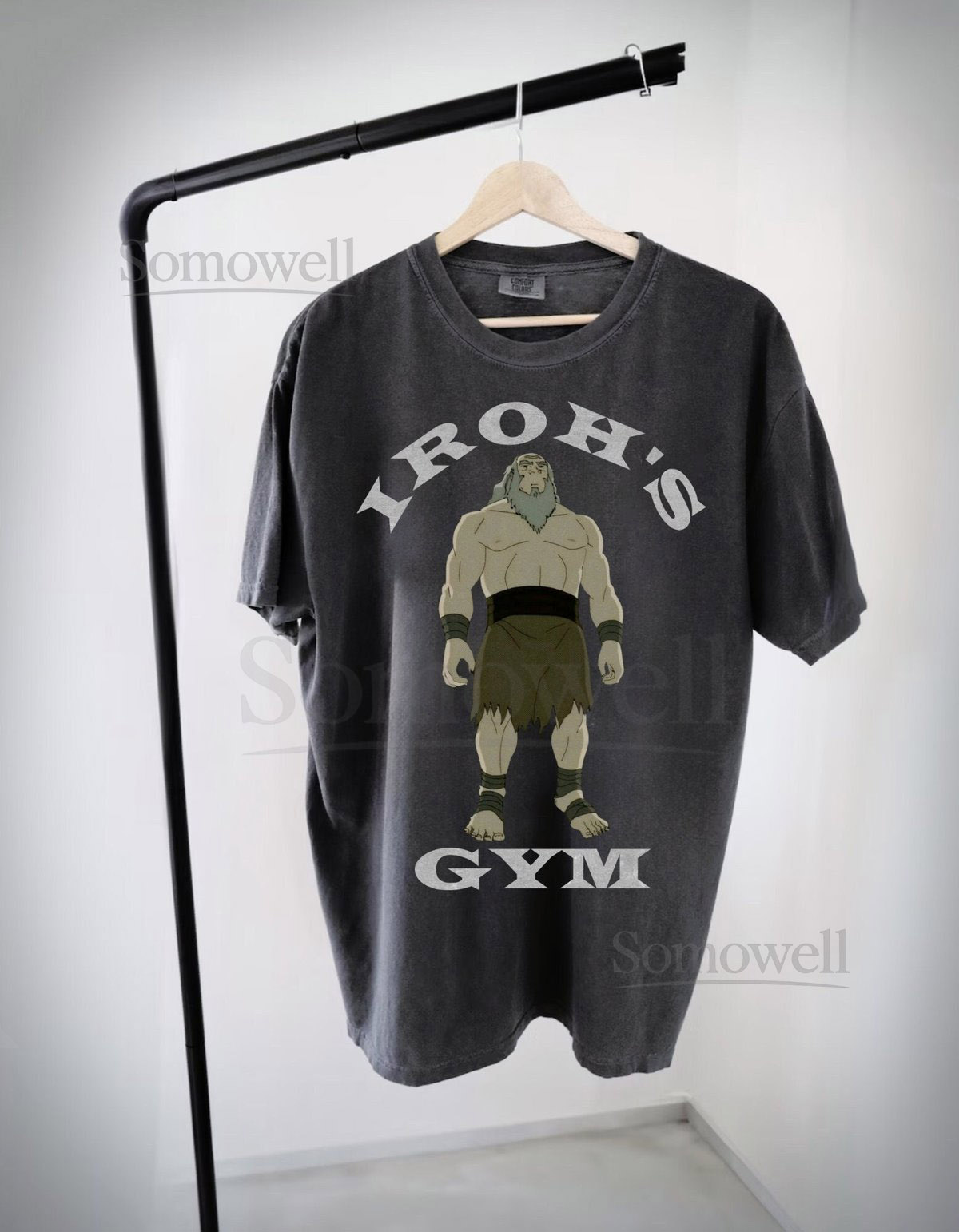 Avatar Iroh Gym Avatar Shirt avatar the last airbender uncle iroh shirt iroh gym workout shirt avatar the last airbender show ATLA_31