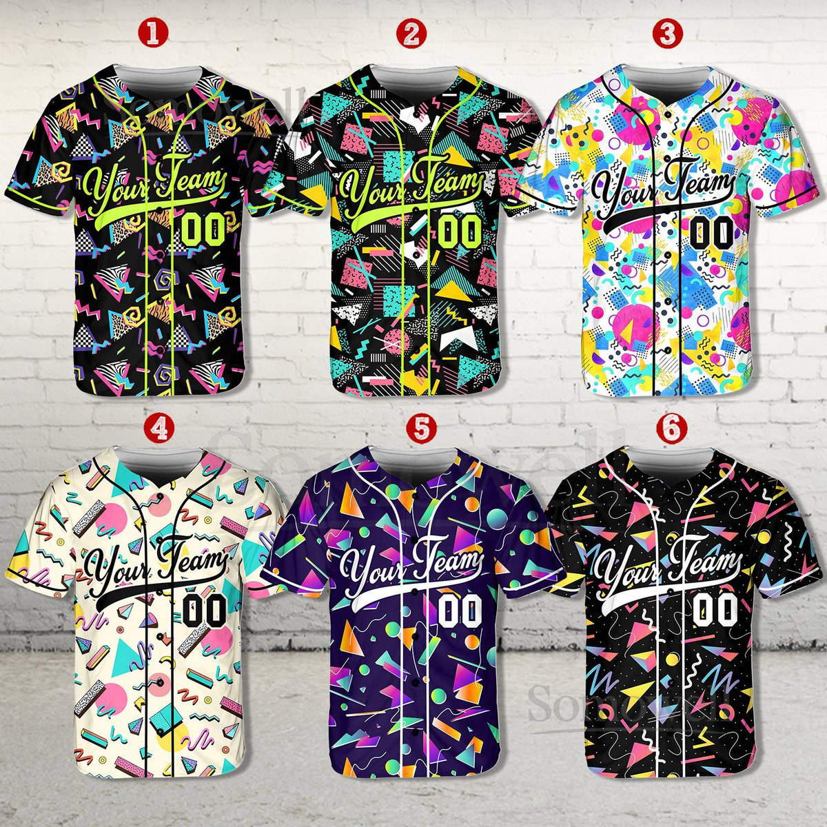 Personalized Retro 80s 90s Baseball Jersey Custom Team Name Shirt Vintage Baseball Jersey For Baseball Fans Disco Man Outfit Shirt_354