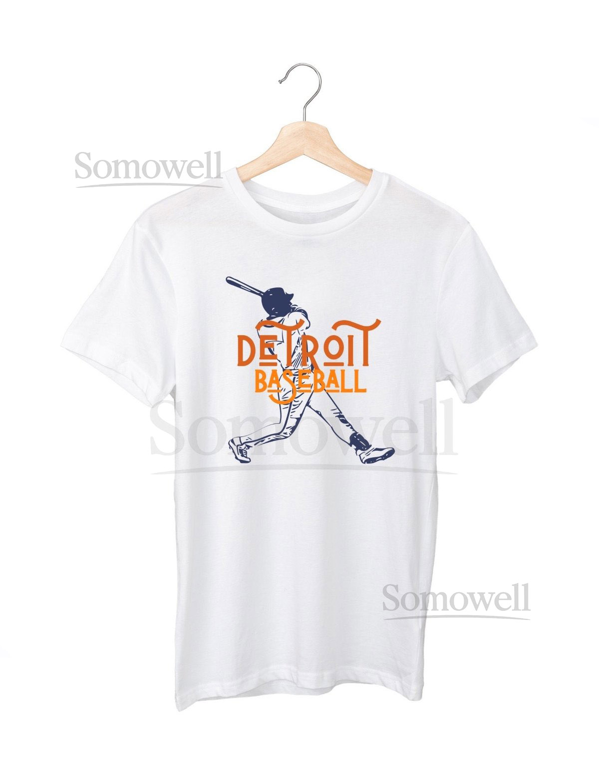 Detroit Tigers Baseball Tee_235