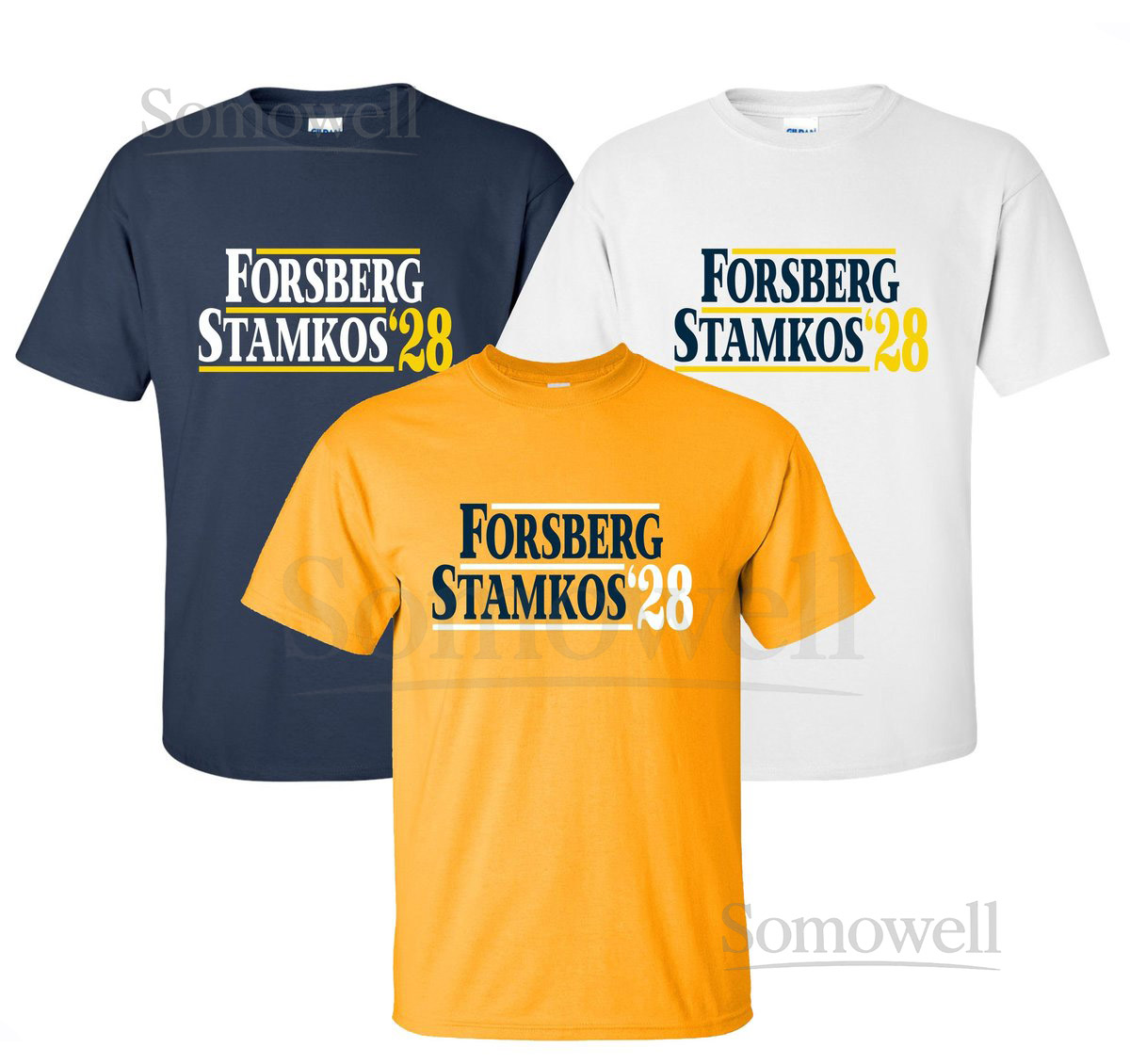 New quotForsberg Stamkos '28quot T-Shirt Available in 3 Colors Available in Sizes S-4XL 6.0 oz 100 Cotton_357