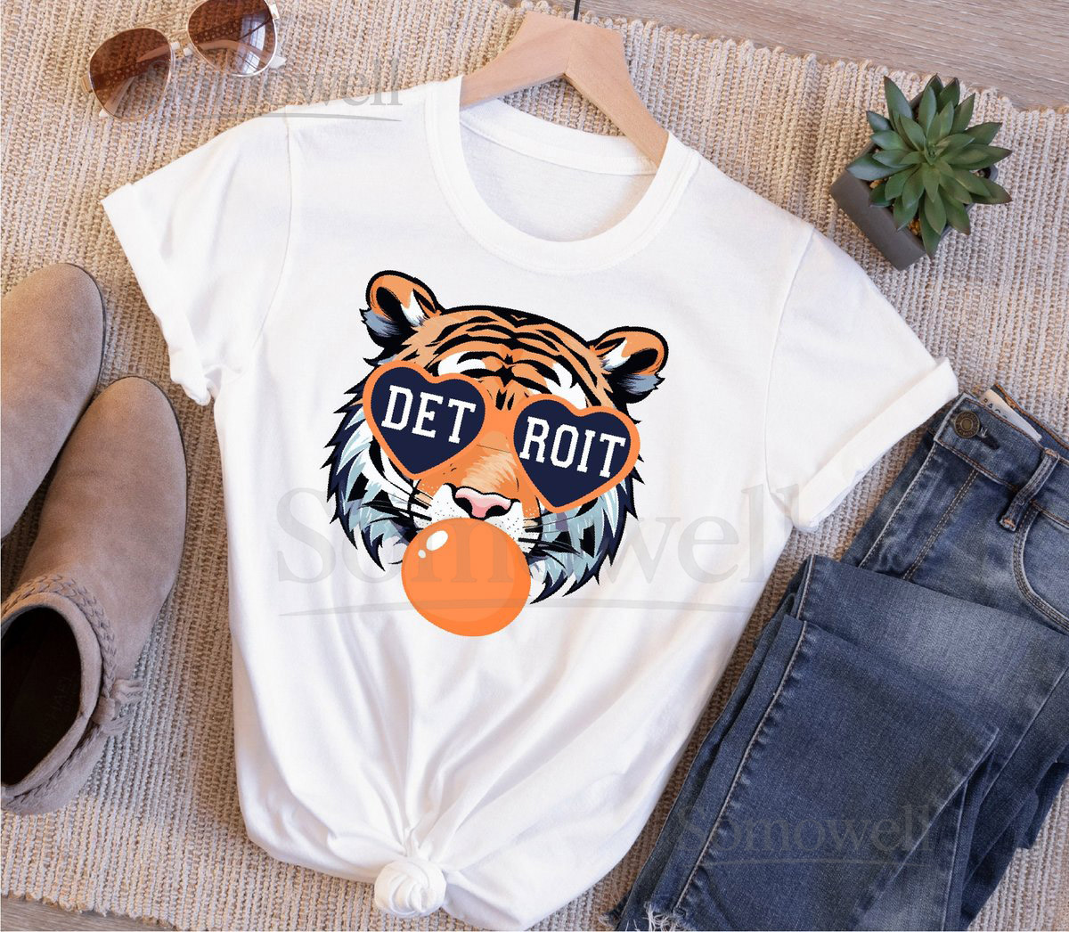 Detroit TshirtMichigan ShirtTiger Baseball Shirtbaseball sweatshirt_267