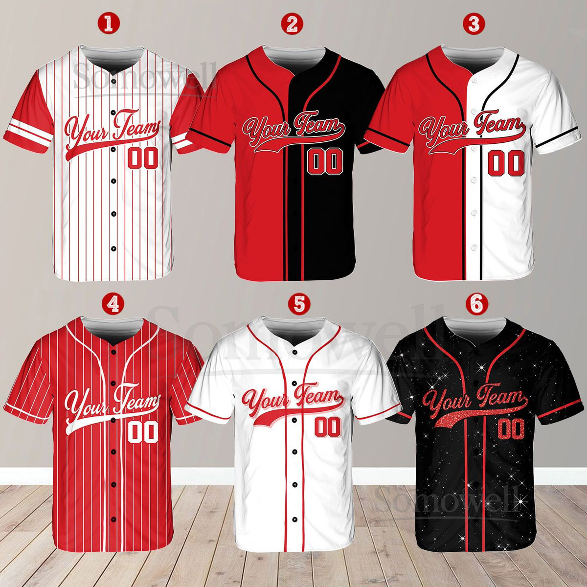 Personalized Team Name And Number Baseball Jersey Custom Baseball Jersey Shirt Baseball Jersey Uniform For Baseball Fans Baseball Lovers_501