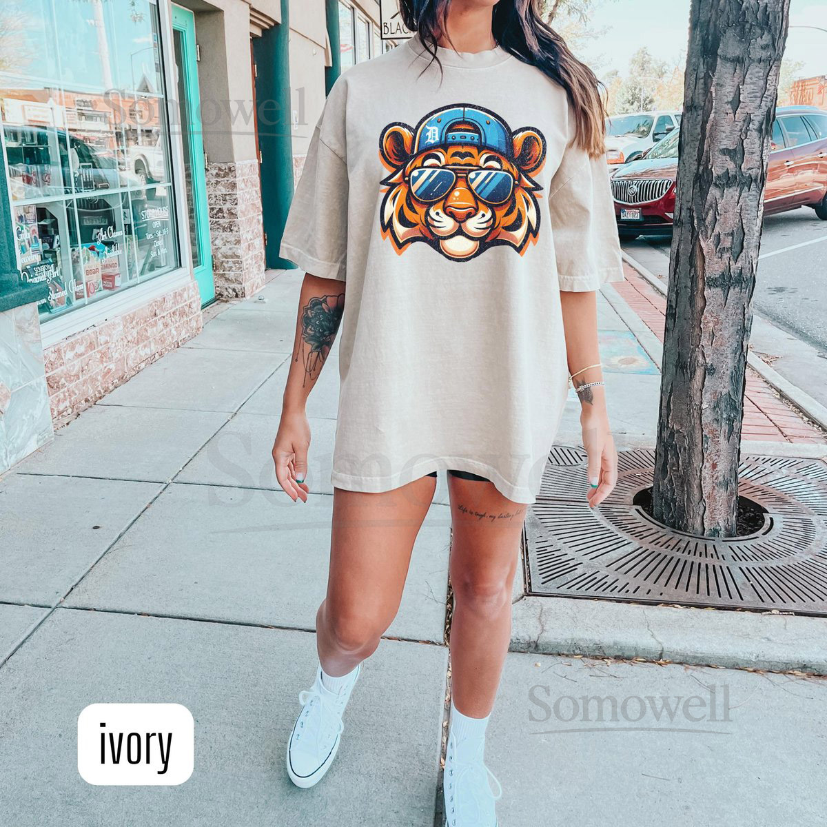 Detroit Baseball T-shirt Distressed Detroit Tshirt Gift for Fan Detroit Merch Game Day Apparel Sports Shirt Retro Tigers Opening Day_143