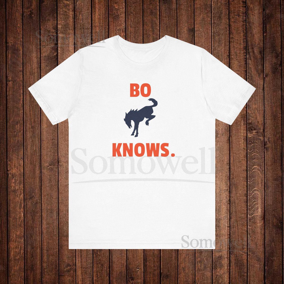 Bo Knows Broncos Shirt Denver Football Fan Gift_16