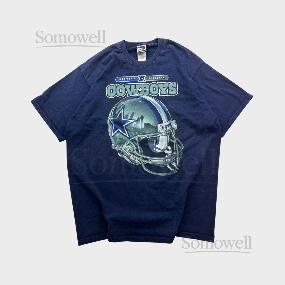 Vintage 90s Dallas Cowboys NFL Pro Player Graphic T-Shirt_499