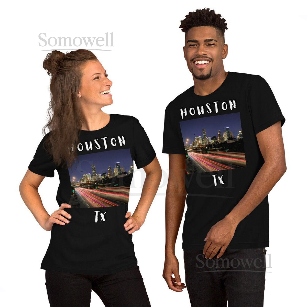 BlkWt.Co - quotHouston TXquot - Unisex _16