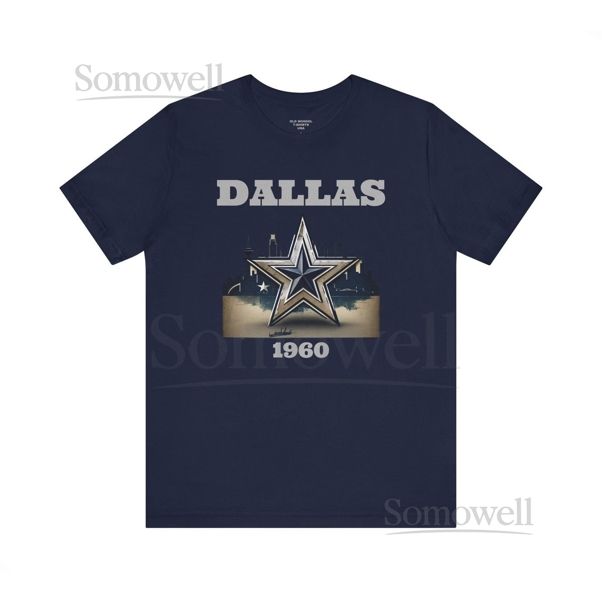 Vintage Dallas Football 1960 Dallas Football Tee Dallas Tee Dallas Football Shirt Dallas Shirts Tee Unisex Jersey Short Sleeve Tee_562