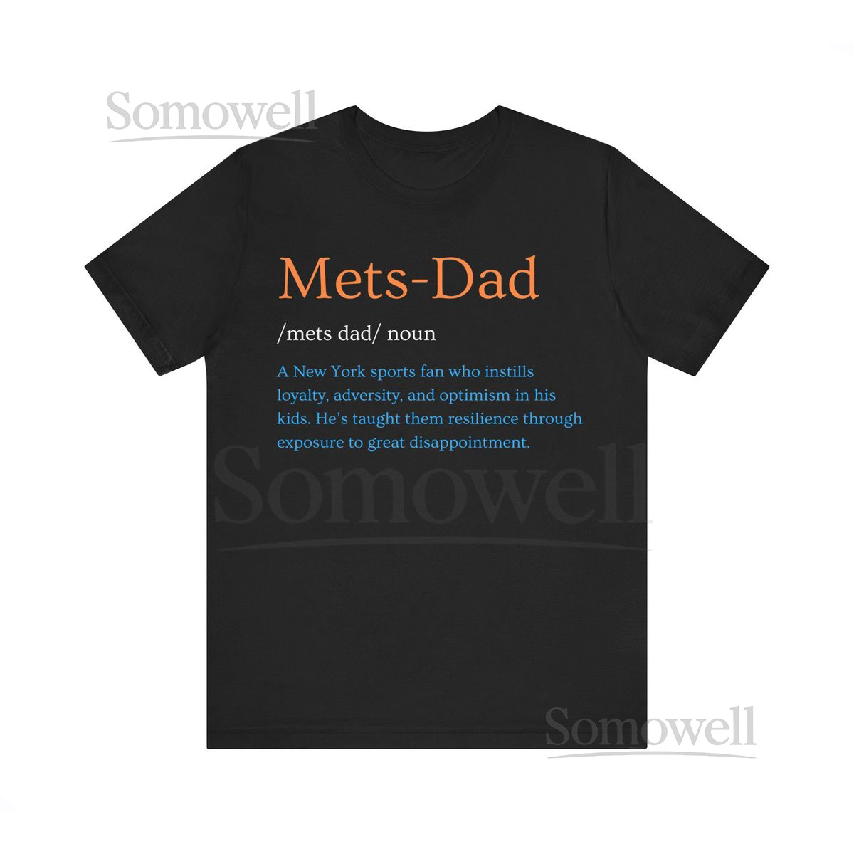 Dad NY Mets Definition Tee - New York Mets Baseball T-Shirt_396
