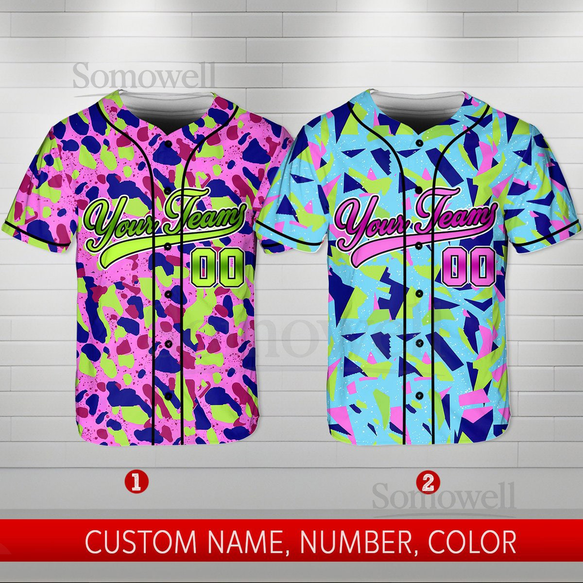 Personalized Team Name And Number Baseball Jersey Custom Retro 80s 90s Baseball Jersey Baseball Jersey Uniform For Baseball Fans Lovers_597