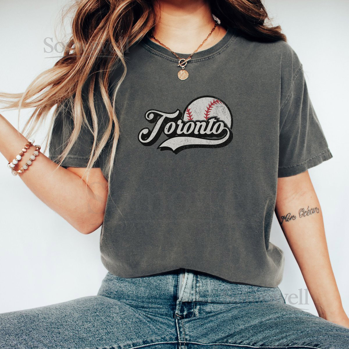 Toronto Baseball T-Shirt Blue Jays Fan Support Canada Pride_846