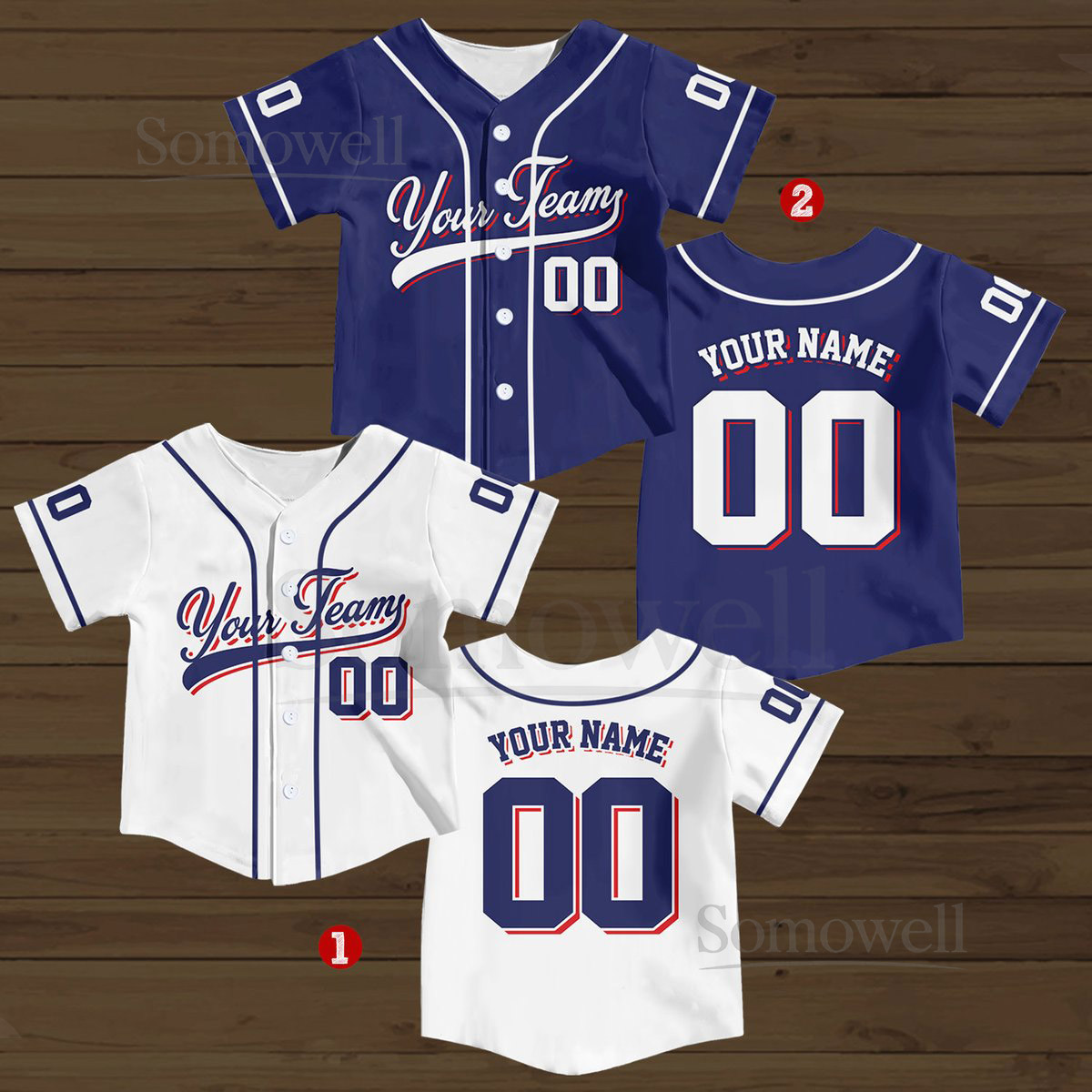 Personalized Kid Baseball Jersey Custom Name Number Youth Baseball Shirt Baseball Jersey For Baseball Fans Lovers Kids Birthday Gift_190