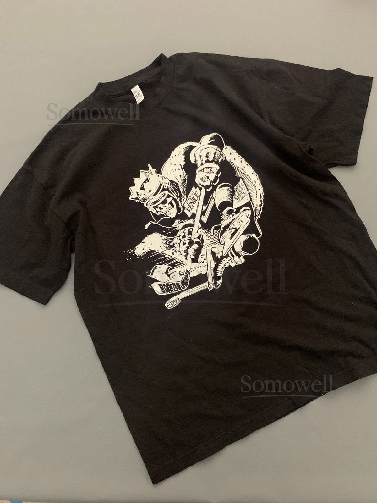 Boardwalk Vintage LOST IN VENICE La Kings Jack Davis Tribute T-shirt_34