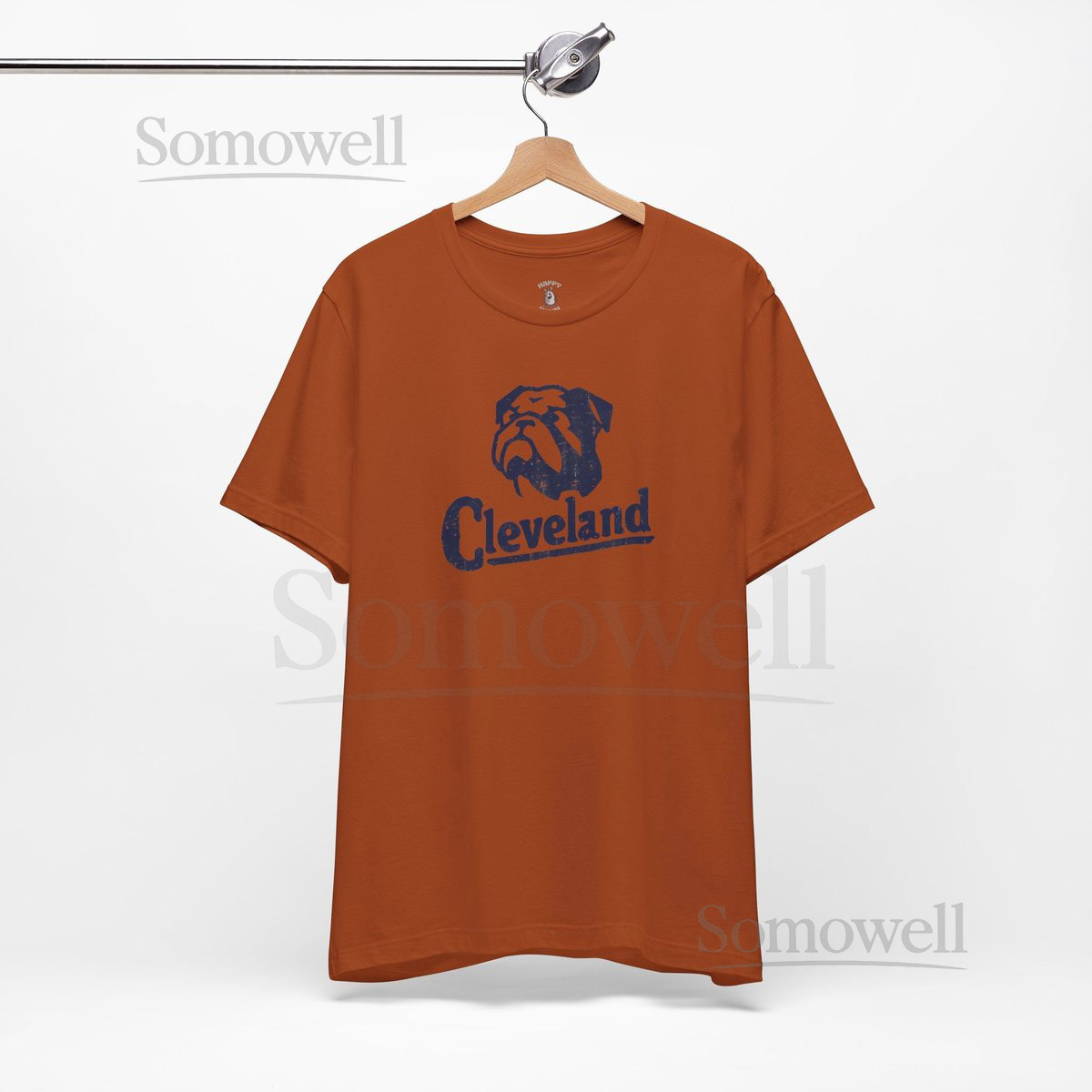 Vintage Cleveland Bulldog Graphic Tee Ohio Fan Gift_477