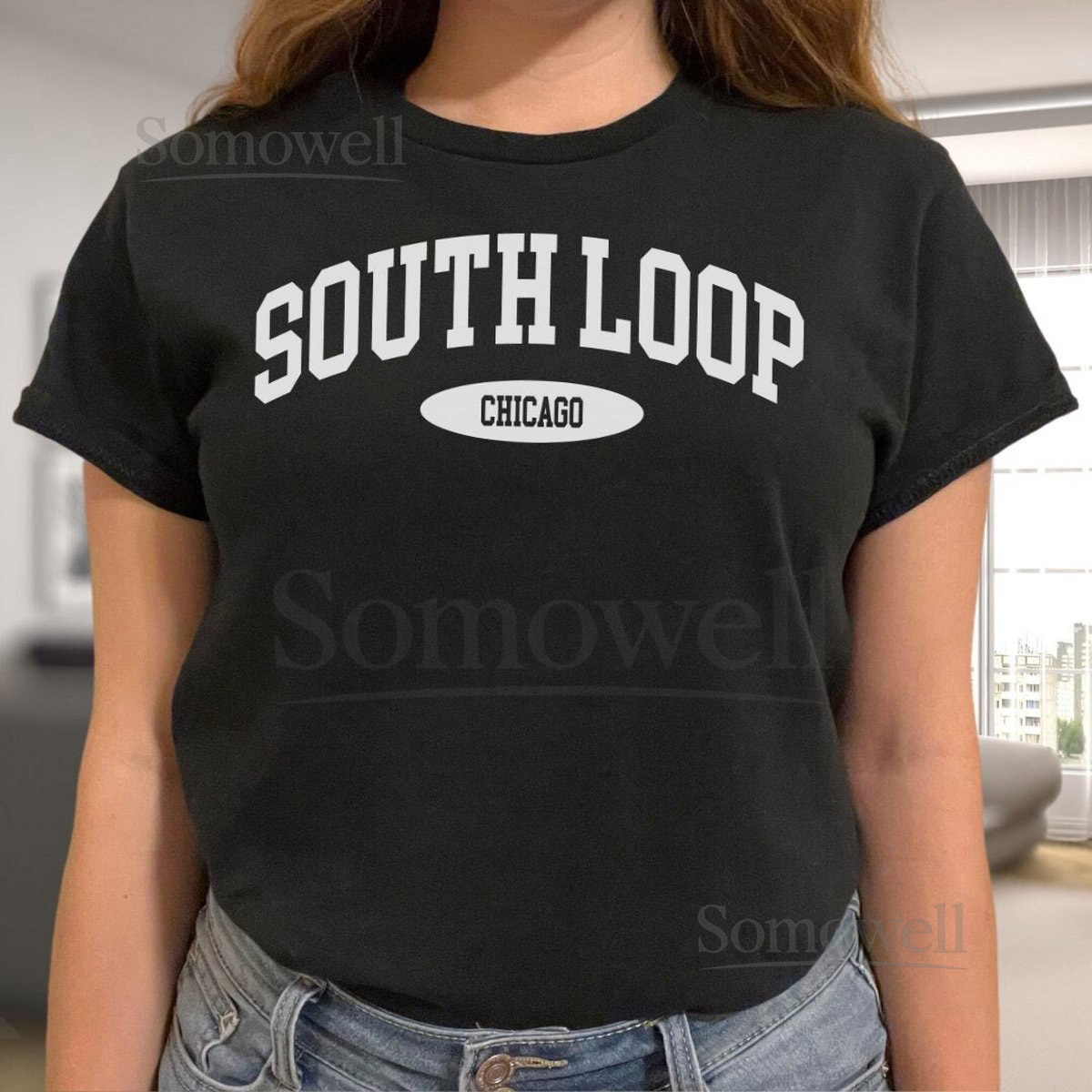 Chicago Gift South Loop Shirt Chicago Neighborhood Chicago Pride Chitown Windy City Cubs White Sox Chicago Gift Midwest_208