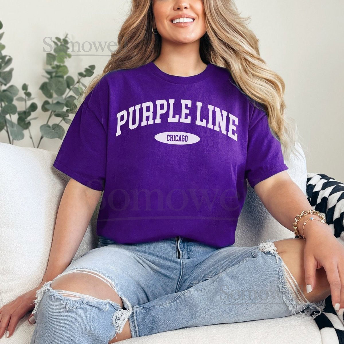 Chicago Gift Purple Line Shirt Chicago Neighborhood Chicago Pride Chitown Windy City Cubs White Sox Chicago Gift Midwest_205