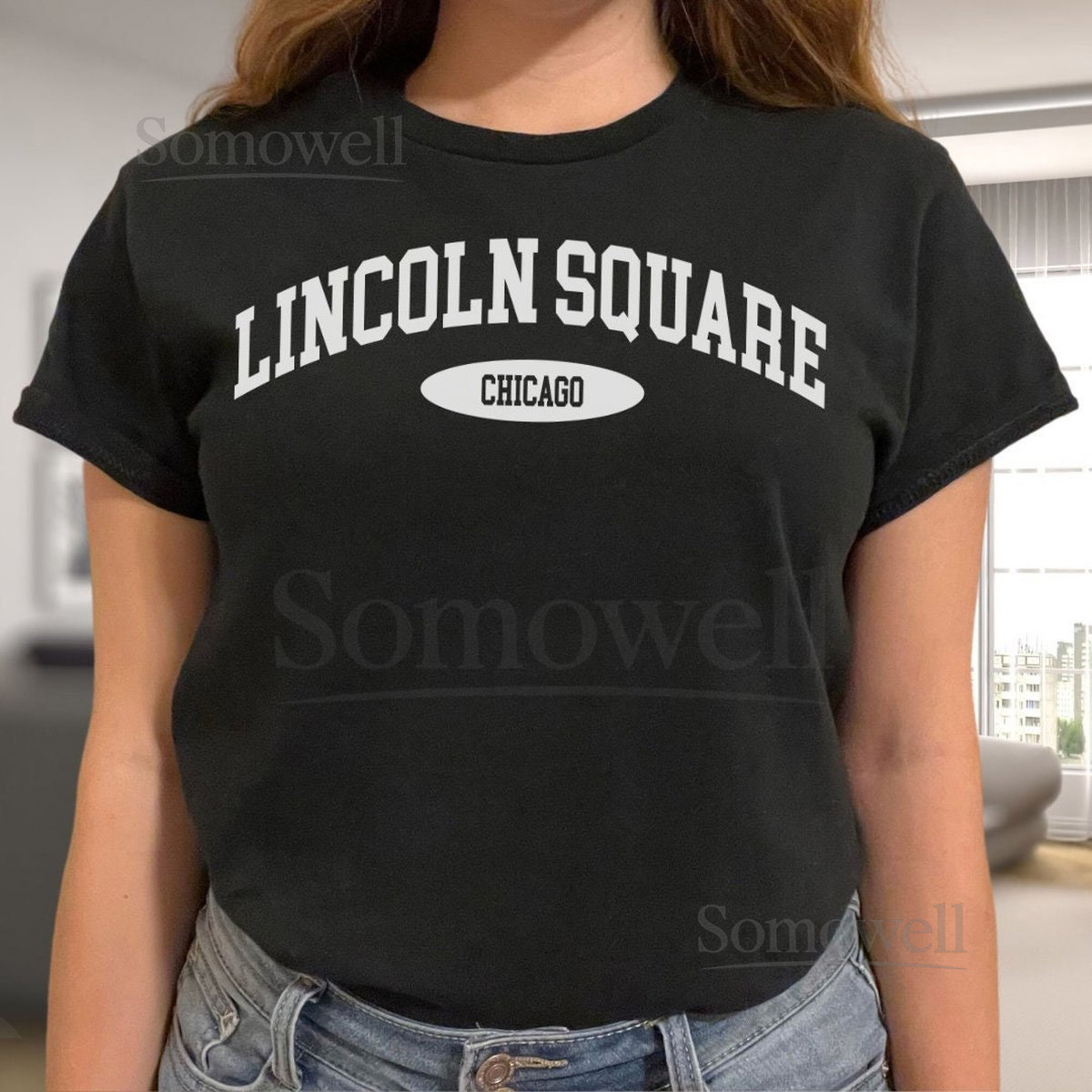 Chicago Gift Lincoln Square Shirt Chicago Neighborhood Chicago Pride Chitown Windy City Cubs White Sox Chicago Gift Midwest_199
