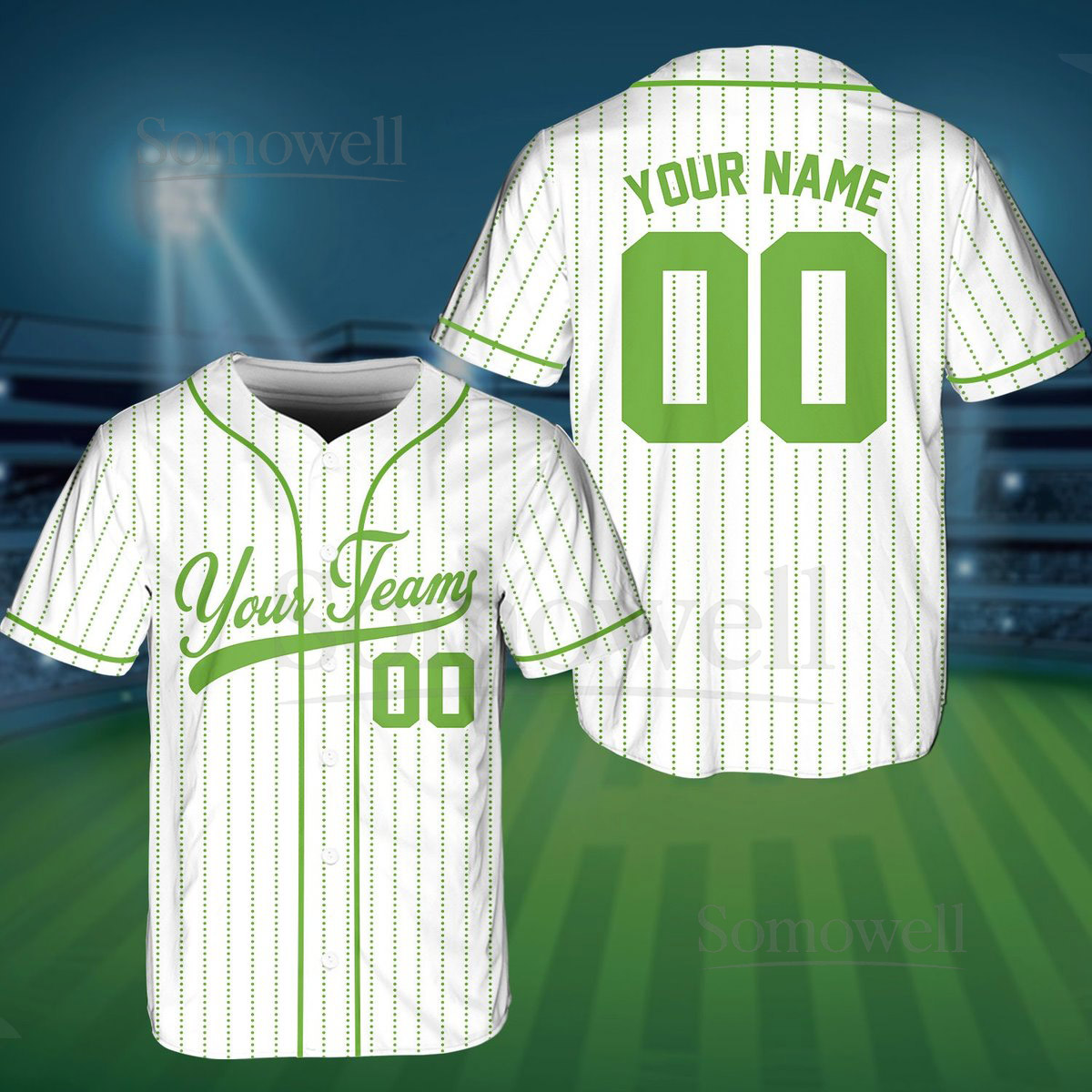Personalized Team Name And Number Pinstripe Baseball Jersey Custom Stripe Line Color Baseball Jersey Baseball Jersey Uniform_700