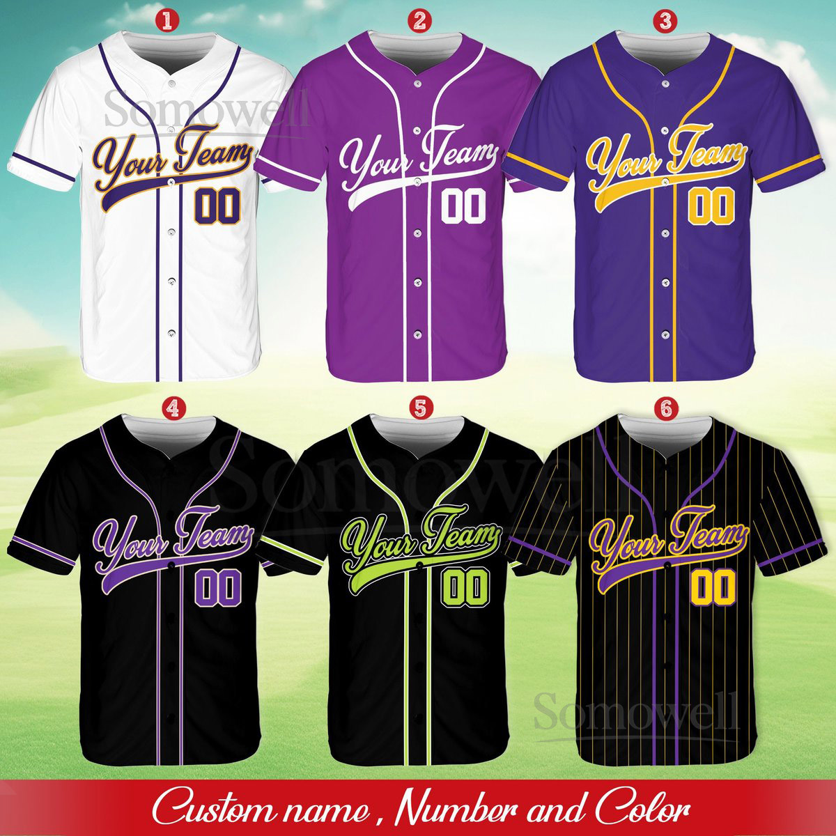 Personalized Team Name And Number Baseball Jersey Custom Baseball Jersey Shirt Baseball Jersey Uniform For Baseball Fans Baseball Lovers_507