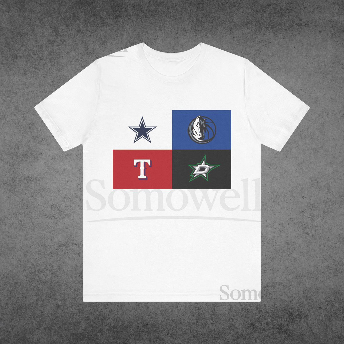 Dallas Sports Teams T-Shirt - Cowboys Mavericks Stars Rangers Sizes S-XXL_277