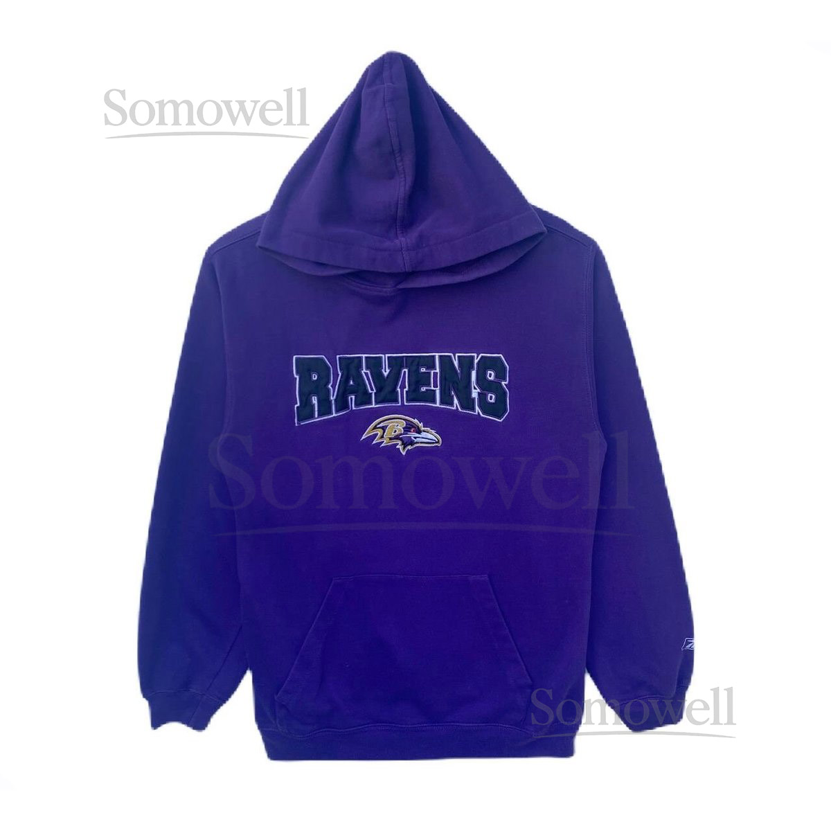 BALTIMORE RAVENS Nfl Hoodie Sweater Small Size Pullover National Football League American Purple_151