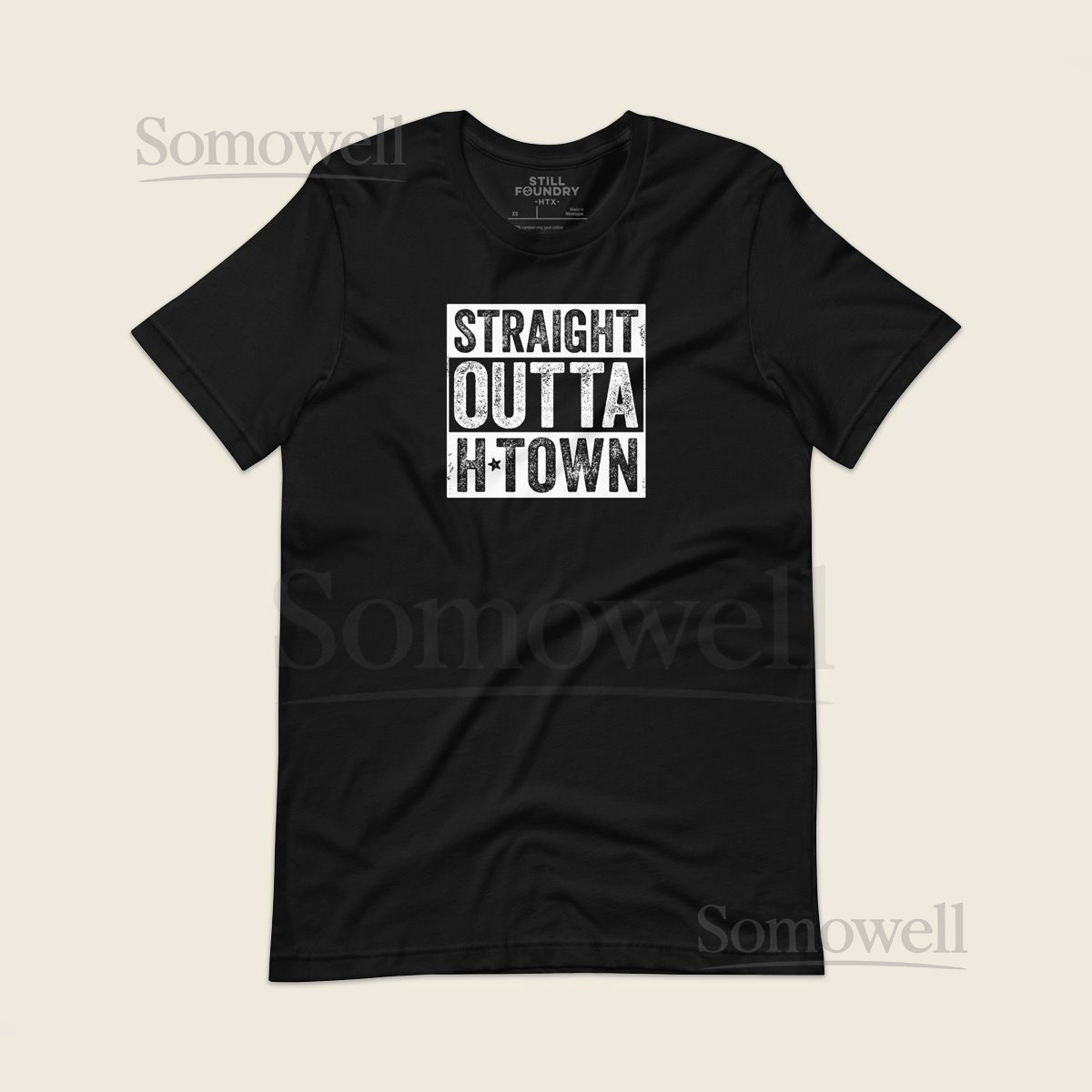 Straight Outta H-Town Men's Graphic Tee Houston Shirts HTown T-Shirts Houston Gift for Him Houst_844