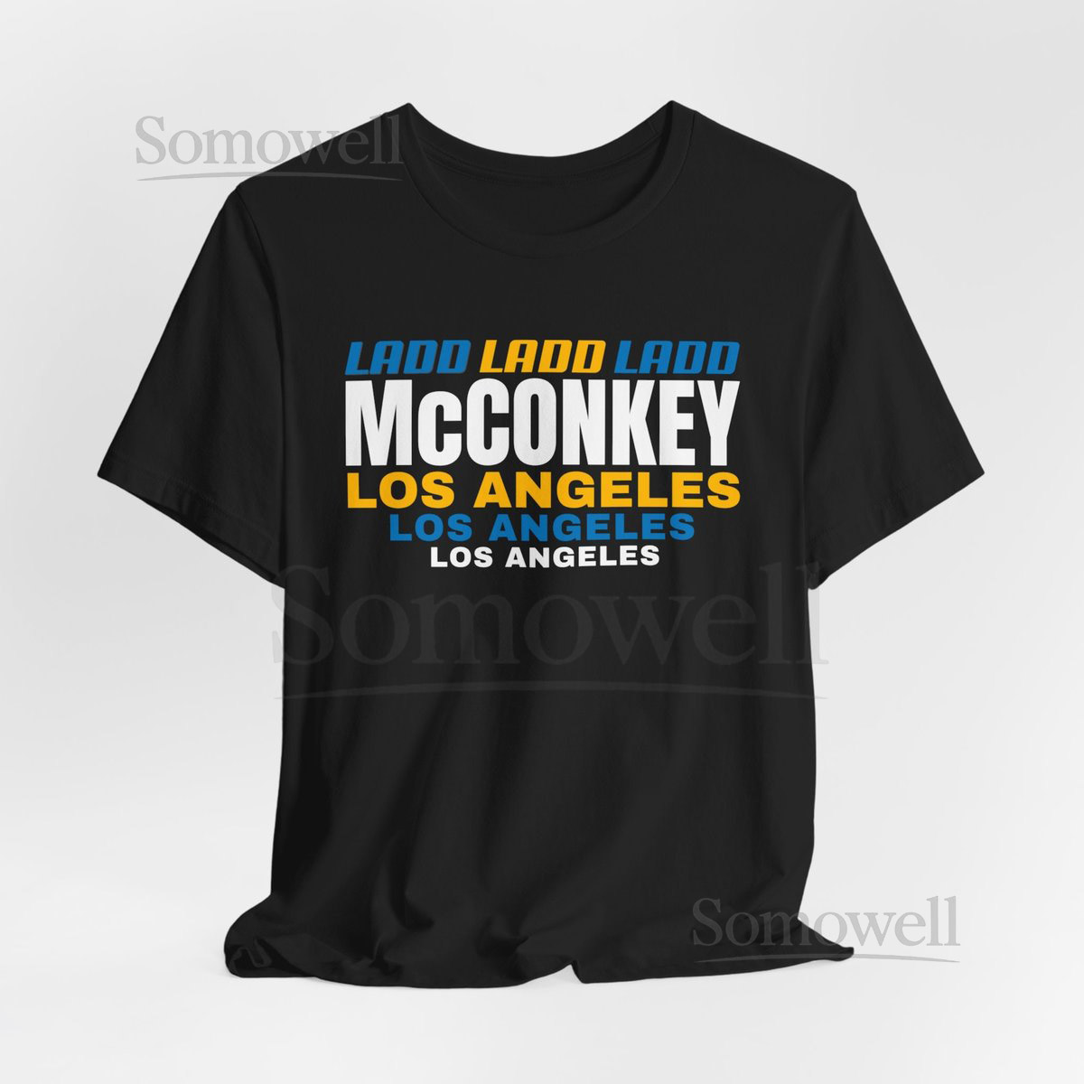 Ladd McConkey Shirt McConkey Chargers shirt Los Angeles Chargrs Shirt McConkey Jersey Ladd Receiver shirt McConkey LA shirt Ladd tee_444