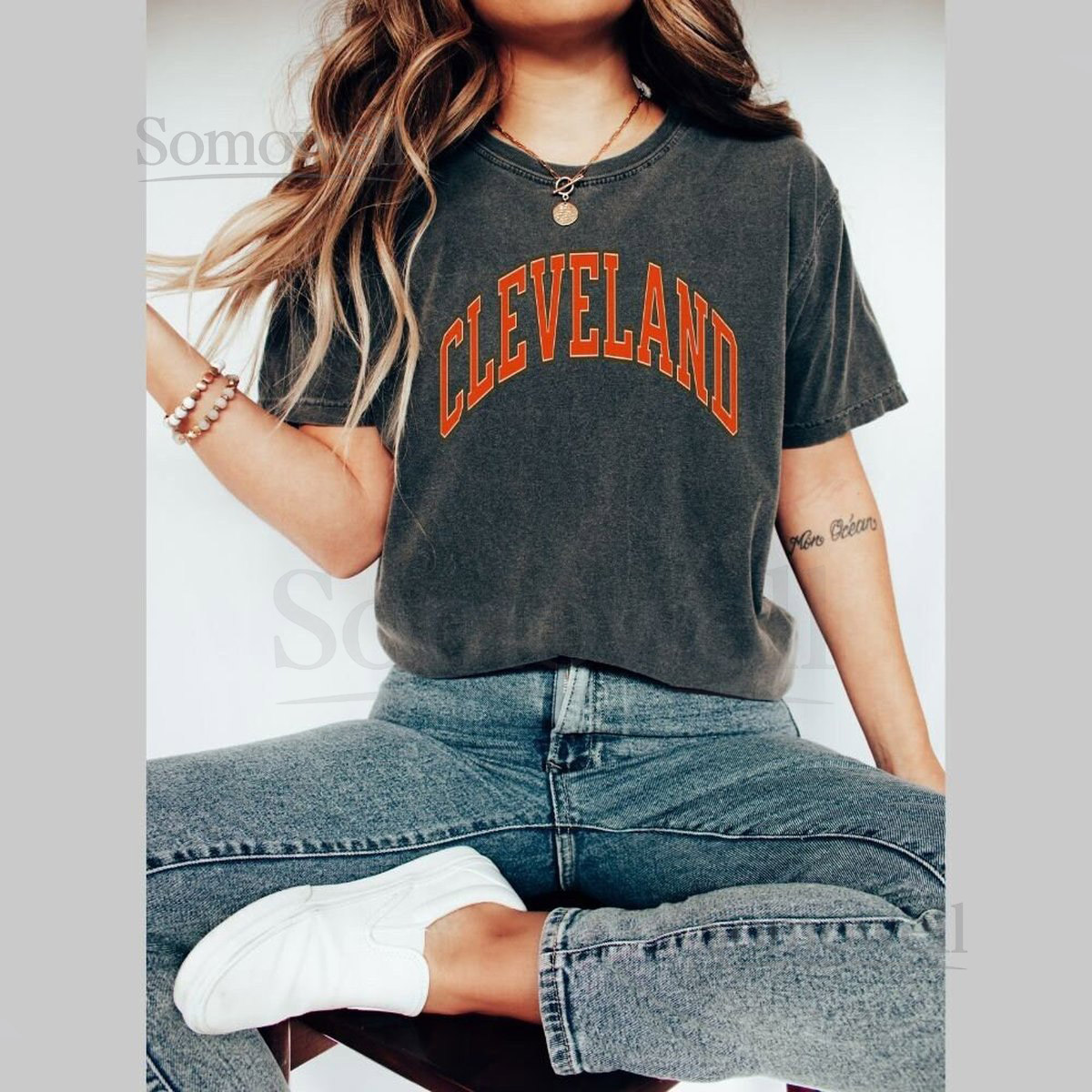 Cleveland Shirt Vintage Cleveland Shirt Cleveland Tshirt Cleveland Fan Cleveland Cleveland Gift Cleveland Shirts Cleveland Tshirts_337