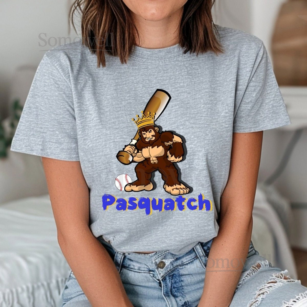 Vinnie Pasquantino quotPasquatchquot KC Royals T-Shirt_851