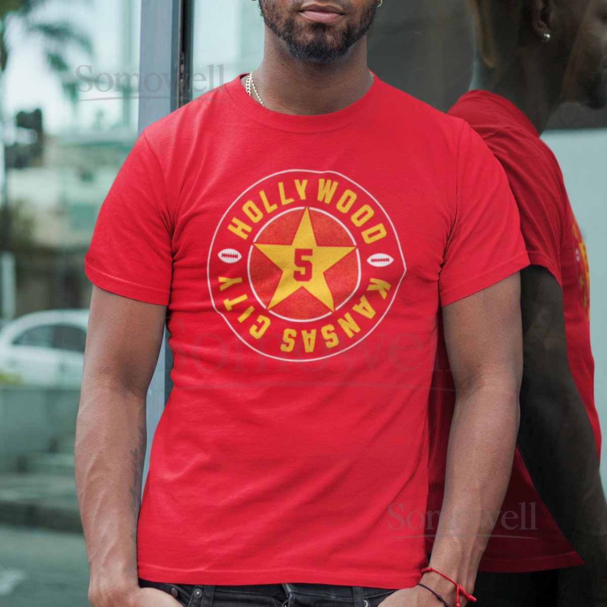 Kansas City Football Tshirt KC Chiefs Star Shirt Chiefs Fan Gift for Friend KC Kingdom T Shirt Magic Lover Shirt Hollywood Chiefs Shirt_373