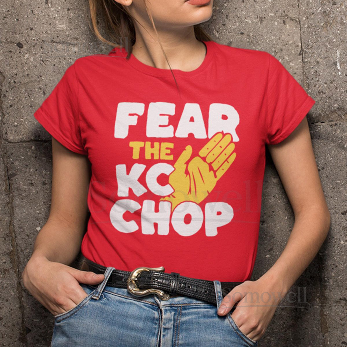 Chiefs Football Shirt Kansas City Arrowhead Kingdom Tee Chiefs Fear The Chop Tshirt Red Friday Game Day Fan Gift T-Shirt_70