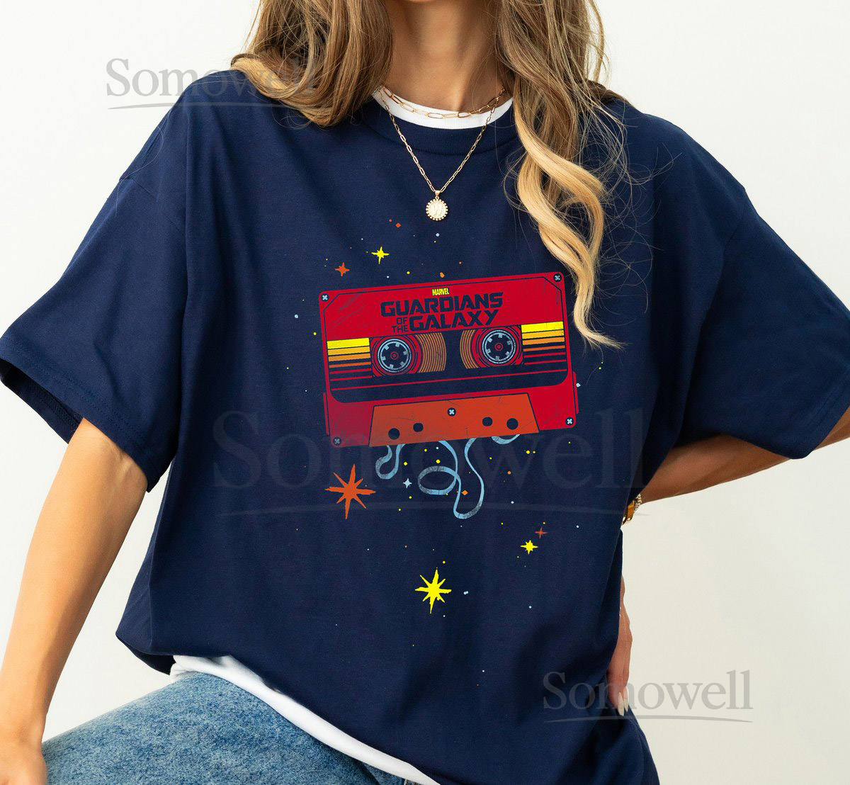 Marvel Guardians Of The Galaxy Awesome Mixtape Logo T-Shirt Guardians Galaxy Cassette Shirt Disneyland Family Shirt Marvel Holiday Gift_610