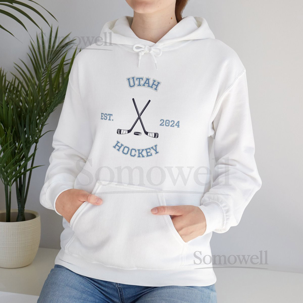 Unisex Utah Hockey Hooded Sweatshirt_592