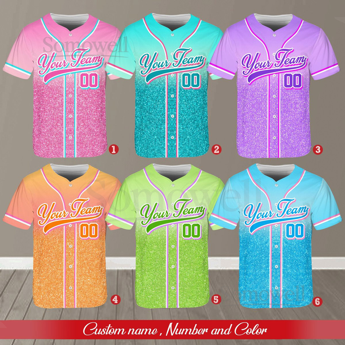 Personalized Team Name And Number Baseball Jersey Custom Baseball Jersey Shirt Baseball Jersey Uniform For Baseball Fans Baseball Lovers_515