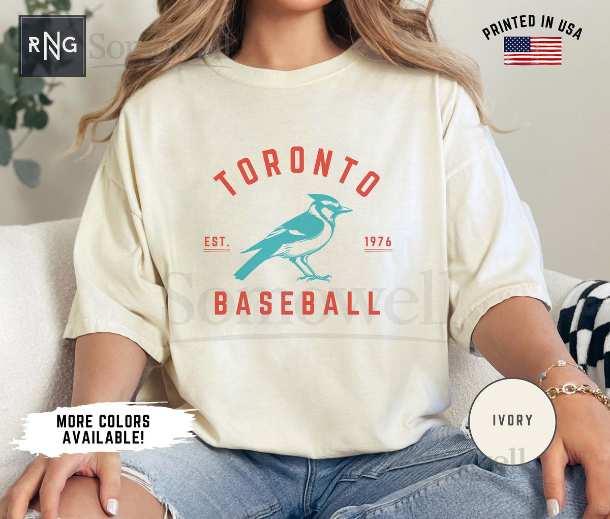 Toronto Baseball Shirt Blue Jay Baseball Gameday Shirt Retro Toronto Sports Apparel Blue Jay Baseball Shirt Fan Gift Blue Jay Fan Gift_281
