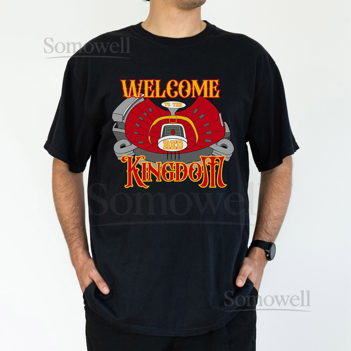 Kansas City Football Shirt Red Kingdom Shirt Chiefs Shirt Kansas City Shirt Youth Kansas City Shirt Kansas City Chief KC Game Day Tee_362