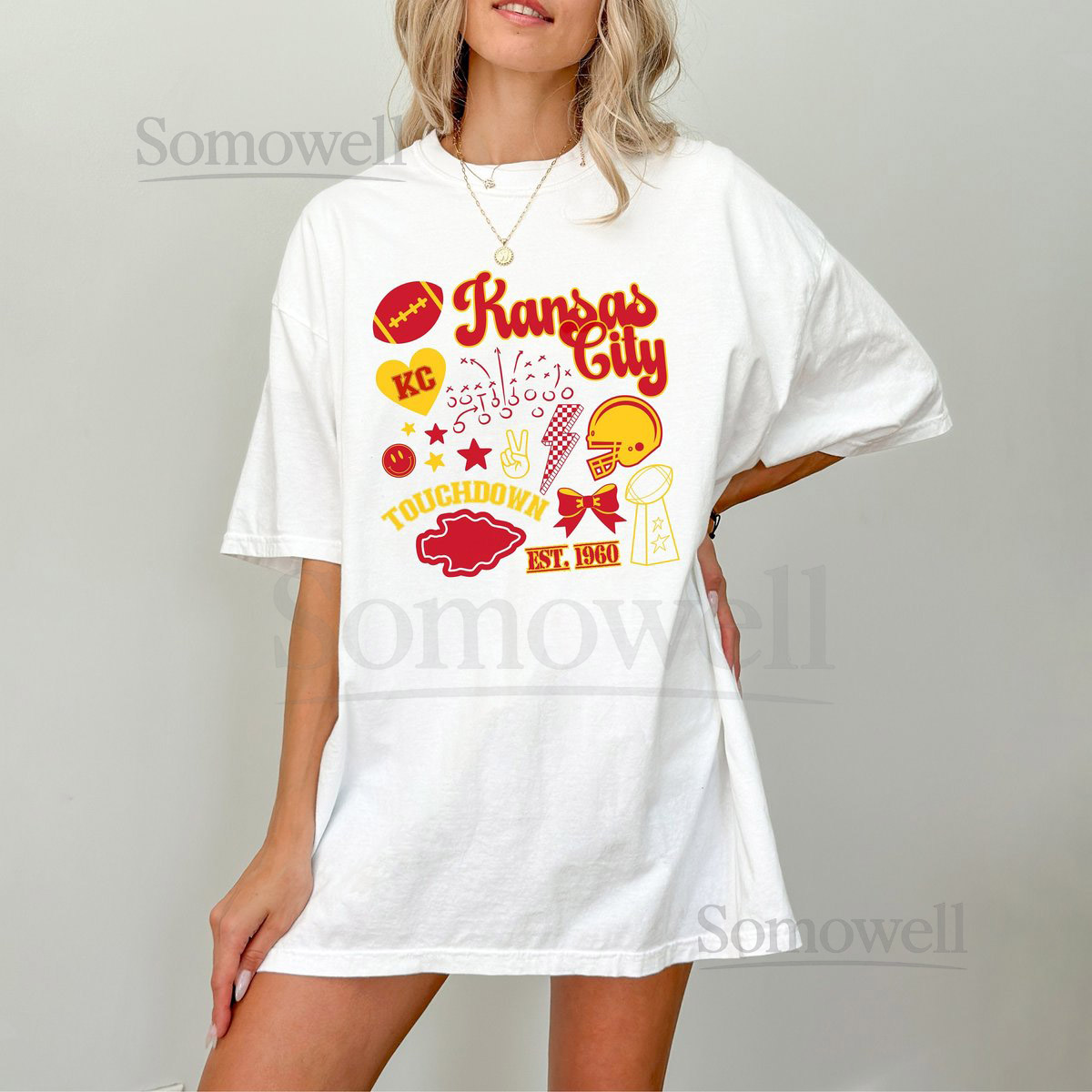 Kansas City Football Shirt Comfort Colors Kansas City Shirt Youth Kansas City Shirt Women's Kansas City Shirt Kansas City Chief Shirt_355