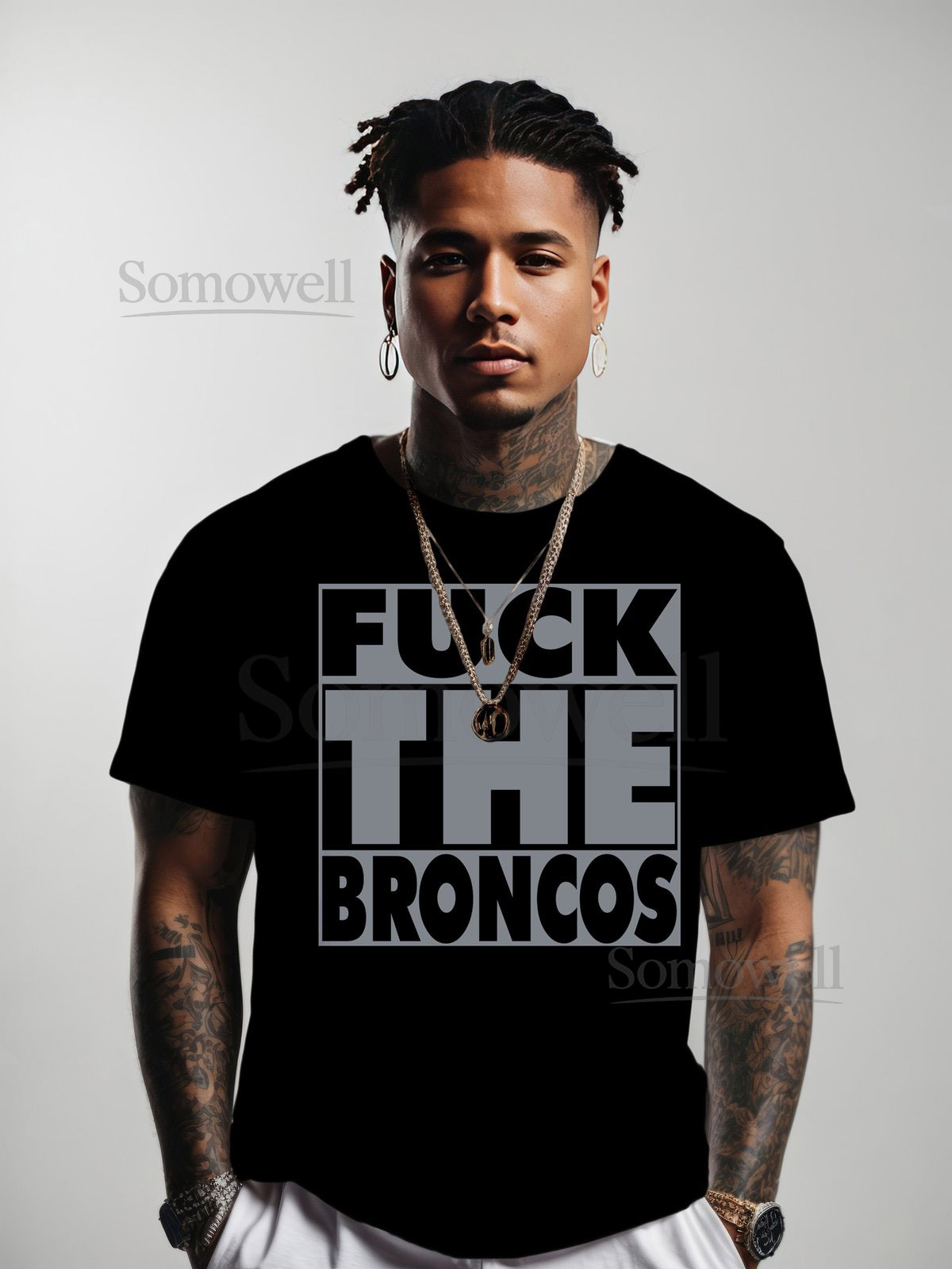 Fck The Broncos Unisex Heavy Cotton Tee_140