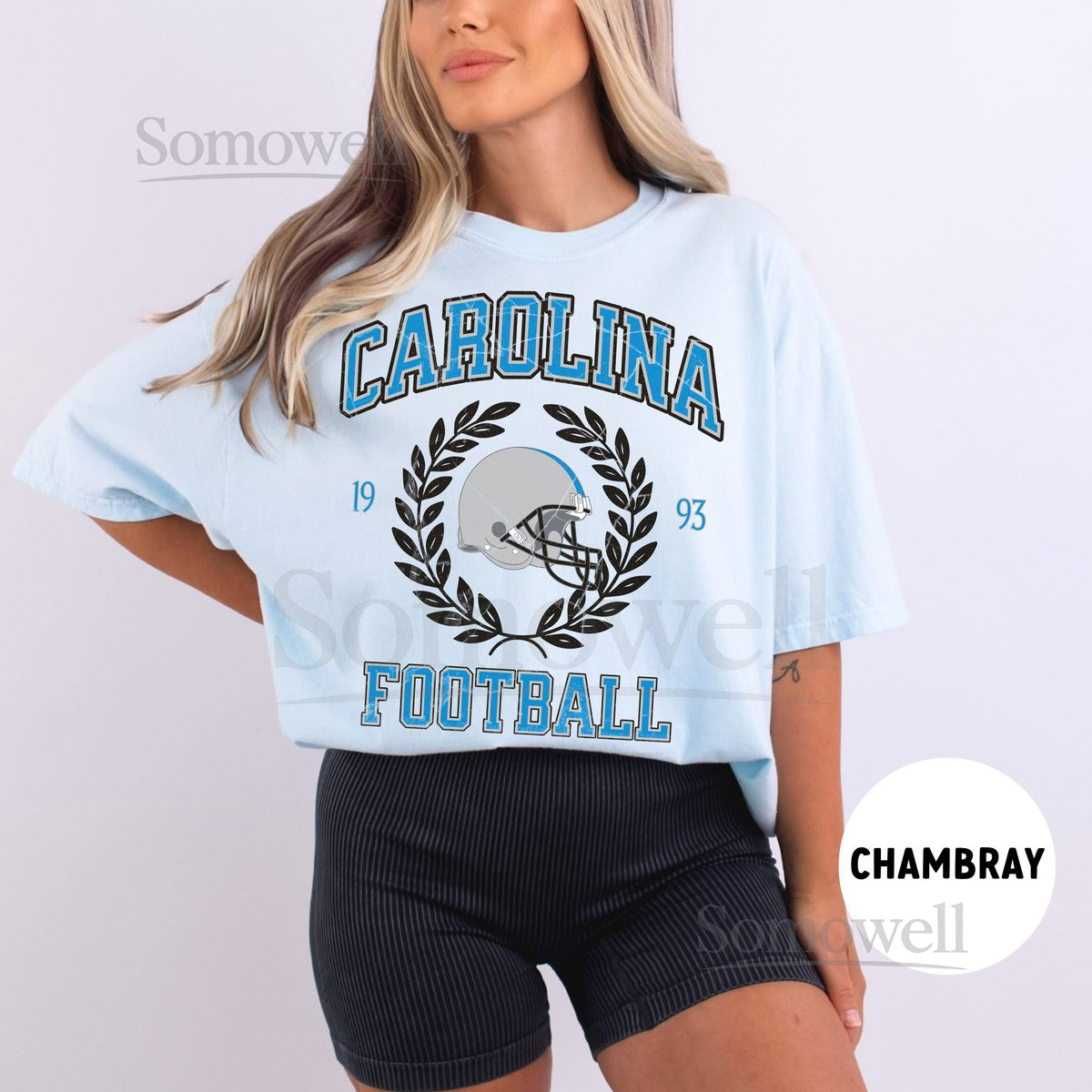 Comfort Colors Carolina Football Shirt Vintage Panther Football Shirt Retro Carolina Football Shirt Panther Football Gift Carolina Shirt_583