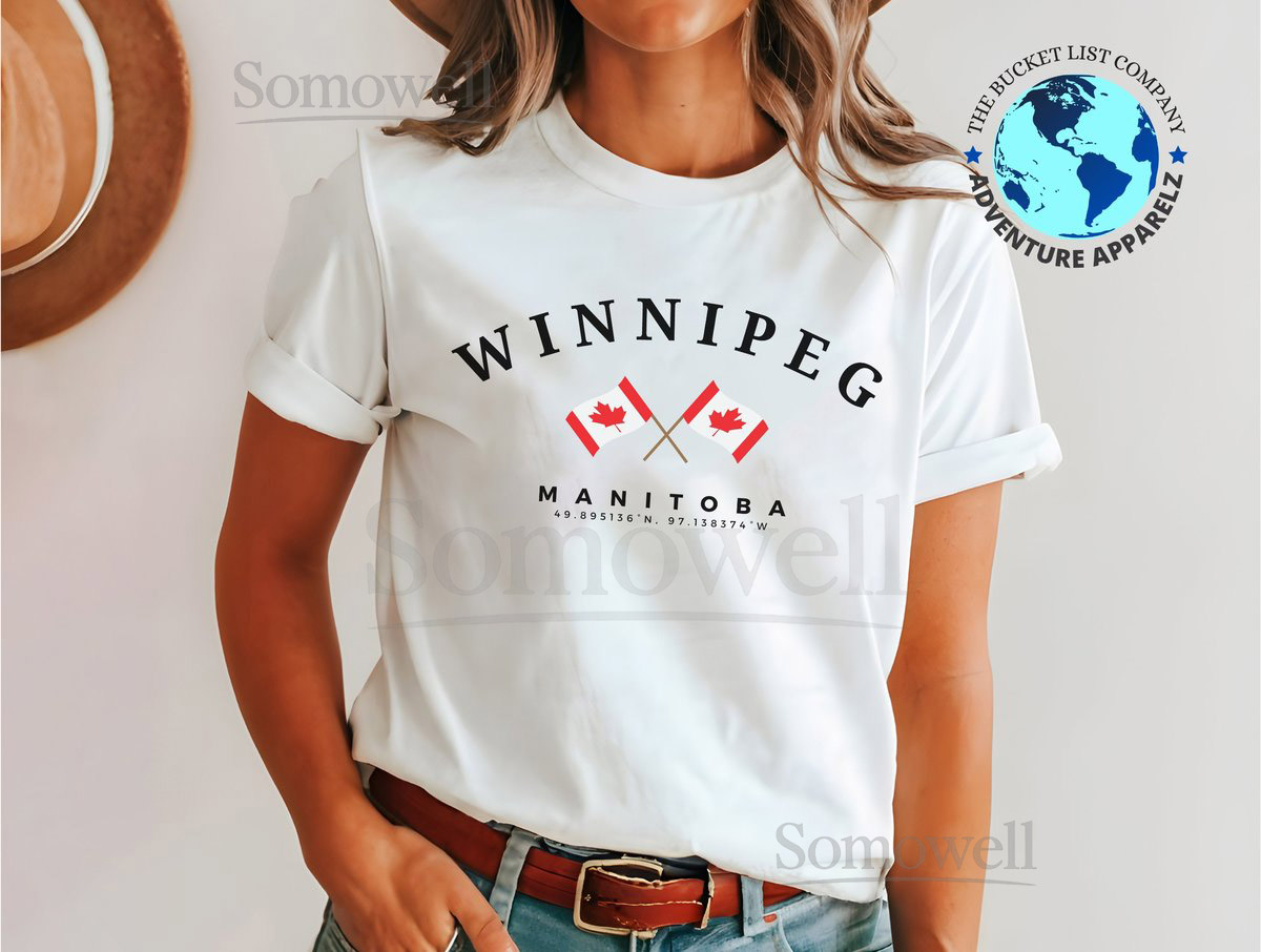 Winnipeg T-Shirt Winnipeg Canada Canada shirt Canada t-shirt Unisex t-shirt Canada Maple Leaf North America Shirt Capital of Manitoba_820
