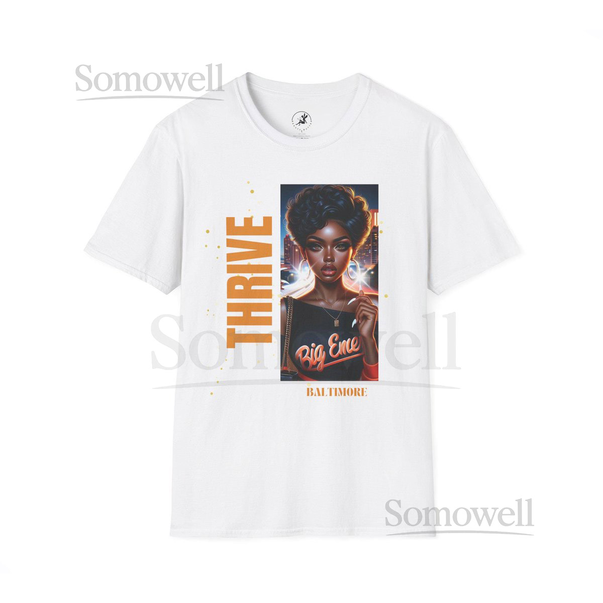 Baltimore City Soft style T-Shirt_57