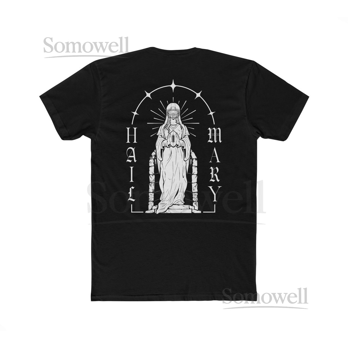 Hail Mary Tee - White - American Football T-Shirt_199