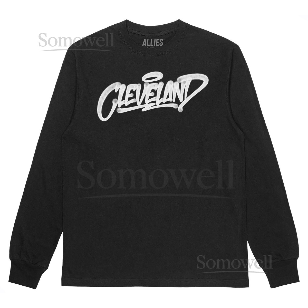 Cleveland Handstyle Long Sleeve T-Shirt Unique Cleveland Street Art Design Unisex CLE Pride Shirt Cleveland Graffiti Tee Gift_318