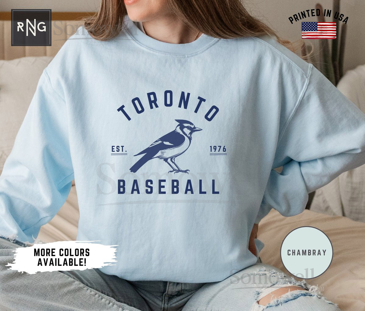 Toronto Baseball Sweatshirt Blue Jays Baseball Sweatshirt Retro Blue Jays Baseball Sweatshirt Toronto Sports Fan Apparel Blue Jays Gift_842