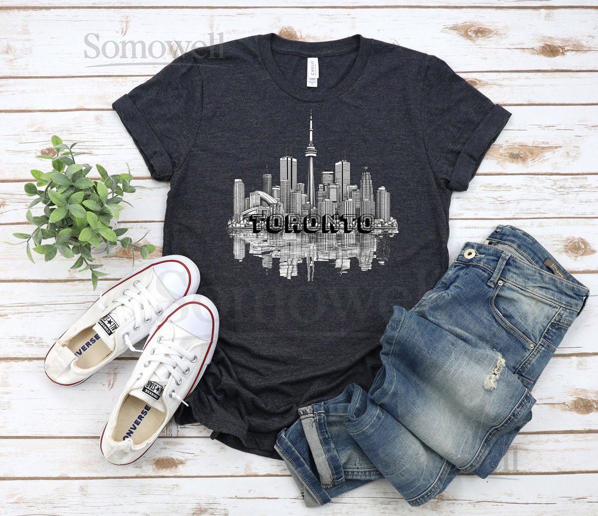 Toronto T-shirt Canada T-shirt Toronto Shirt Canada Shirts Canada T-shirt 416 t.dot city reflection shirt city of toronto_944