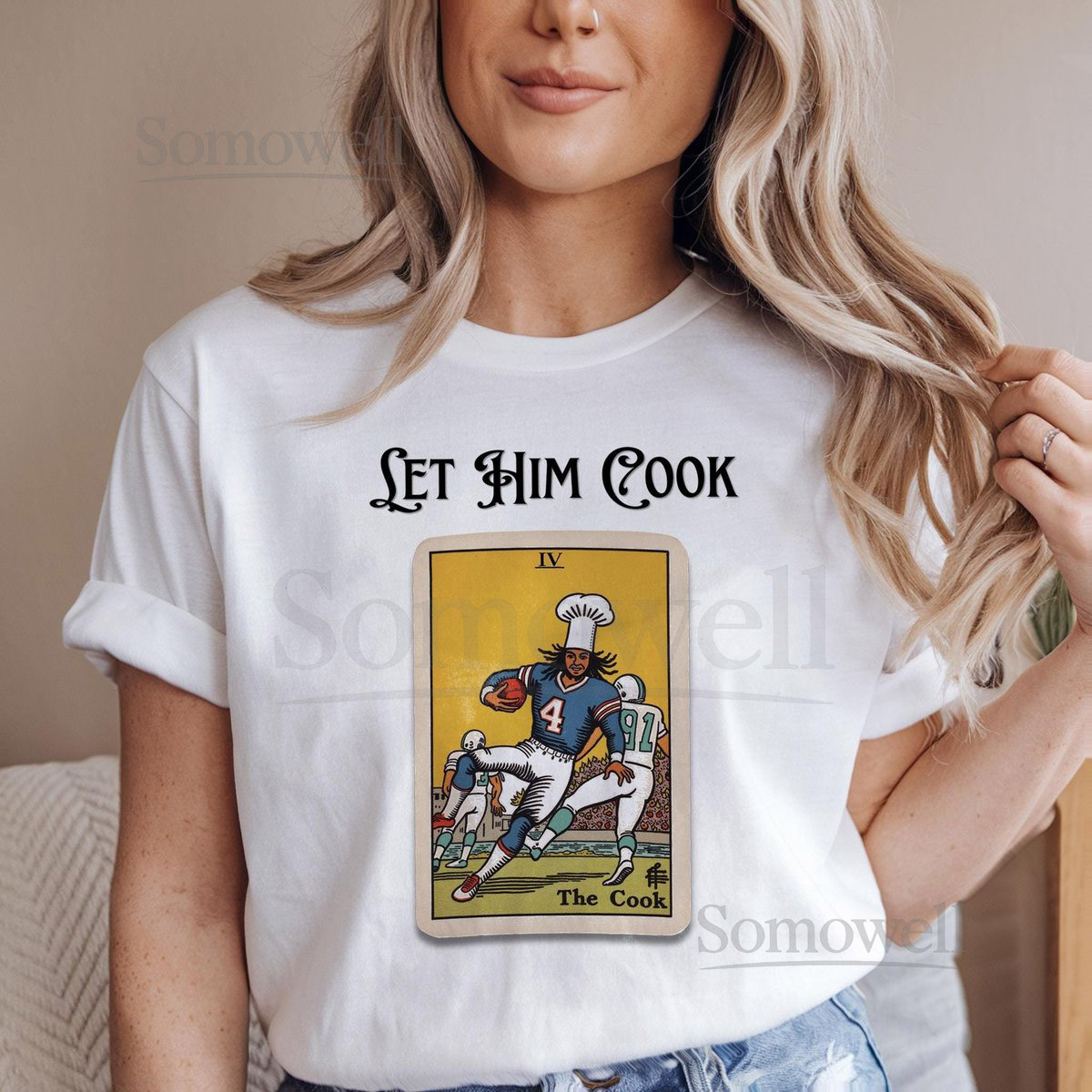 James Cook - Let Him Cook T-shirt Buffalo Football Shirt Bills Mafi_727