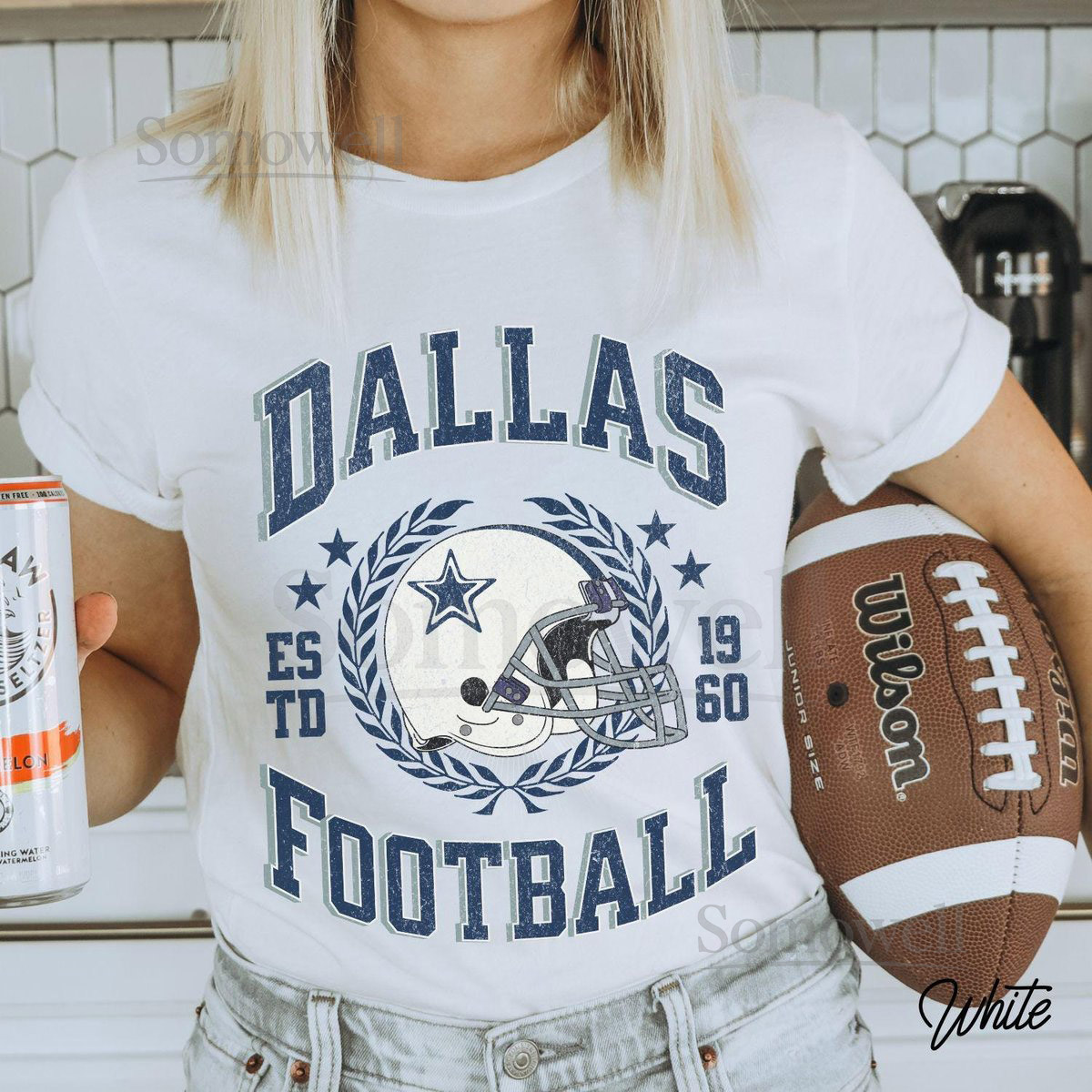 Vintage Dallas T-Shirt Texas Football Tee Unisex Super Bowl Shirt Dallas Fans Gift Dallas Football Fans Shirt Cowboy Football Shirt_579