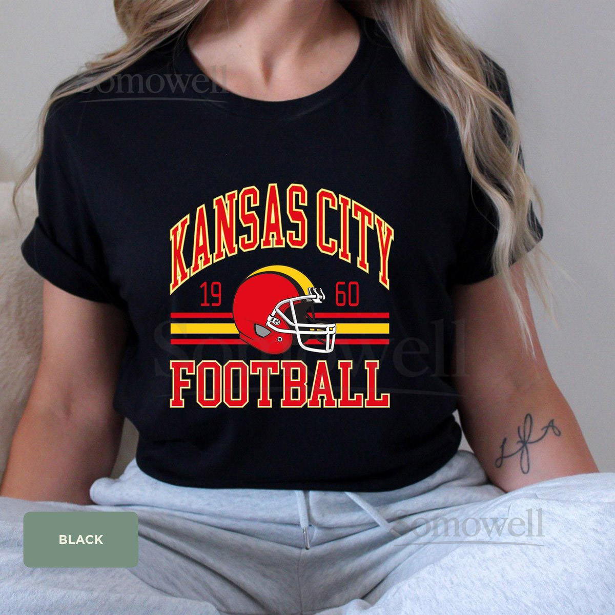 Chiefs Retro Style ShirtVintage Football ShirtSunday FootballNFL TeeCrewneck Vintage Chief fan gift Football Crewneck ShirtFootball Fan_81